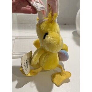 Vintage 1972 Applause 9” Sitting Bunny  WOODSTOCK Easter Plush Peanuts NWT